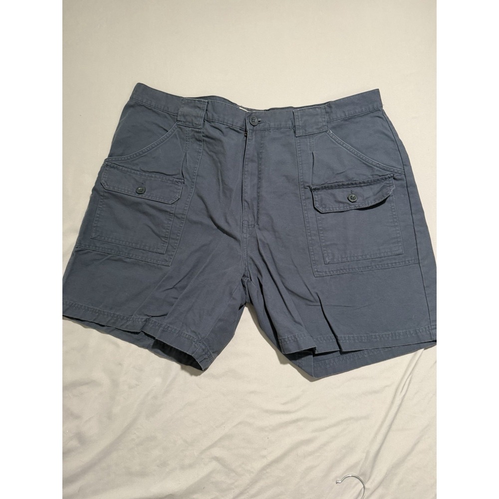 Magellan sportswear blue cargo pocketed shorts, cotton, men's 44